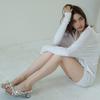 [Spot] Original design niche retro handmade minimalist bow polka dot special-shaped high-heeled sandals women