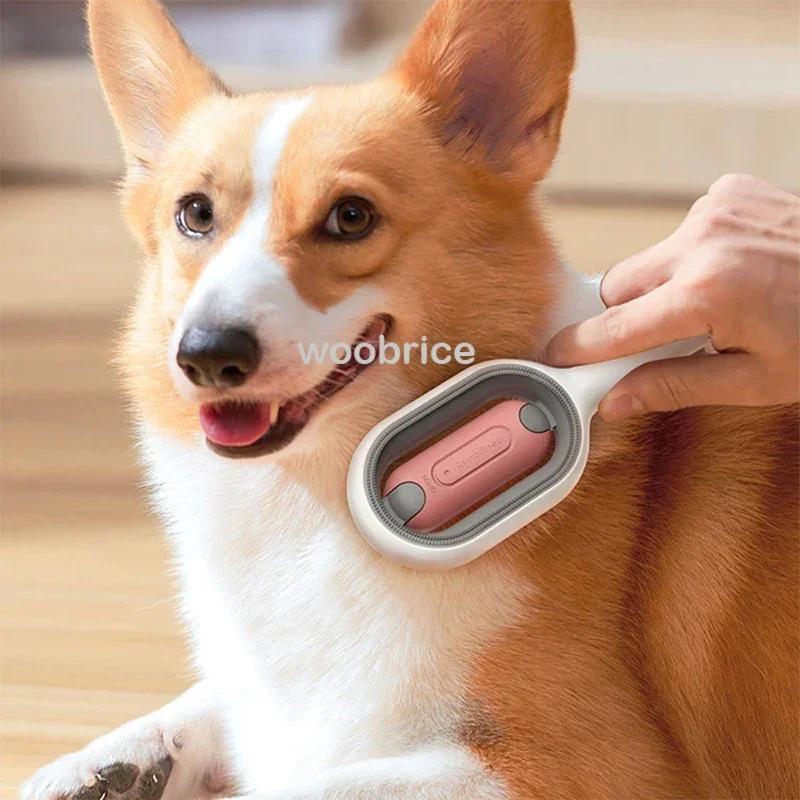 Cat Brush Accessories Products Grooming for Cats Massager Hairs Comb Cat Sticky Brush Hair Dog Brush Removes Hairs Kittens Goods
