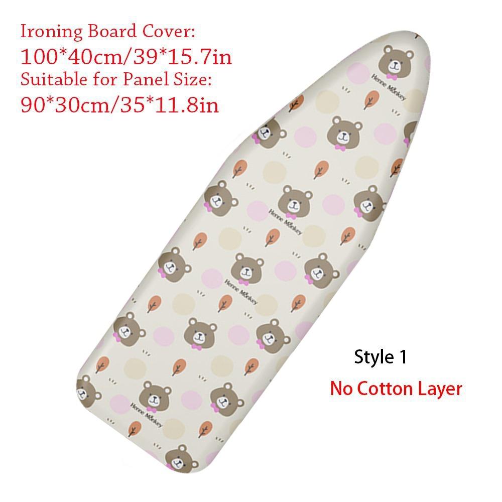 Zesílená látka na žehlicí prkno Univerzální potištěná polstrovaná nová podložka na žehlicí prkno