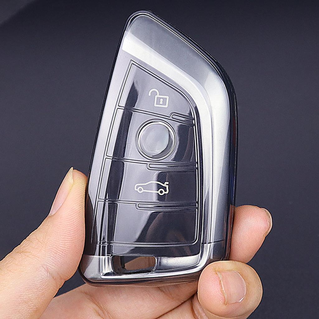 Transparent Key Fob Case Cover Holder For Bmw G42 F40 F44 F45 F46 G42 G20 G21 G22 G23 G26 Accessories