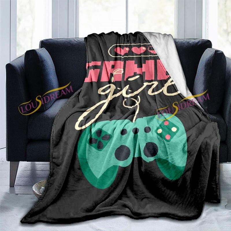 Klasická pinballová deka Kreslená klasická tréninková retro hra Super plyšová dekorativní deka Obývací pokoj Herna Pokoj Kancelář