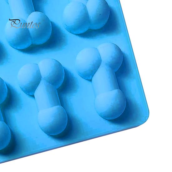 Non Stick Cake Mold Flexible Food Grade Unique Sexy Penis Ice Cube Mold Household Supplies