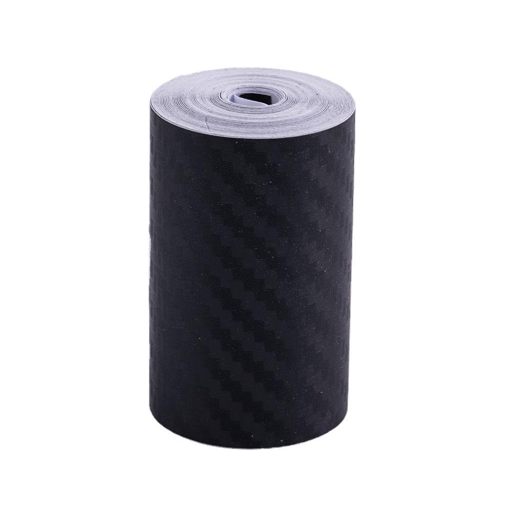 High-quality Nano 3D Carbon Fiber Car Stickers For Door Protection Trim Tape Sill 5CM Waterproo M3J9