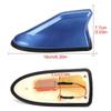 New Waterproof Universal Car Radio Antenna Shark Fin Roof Decorative Antenna with Adhesive Tape Base with FM/AM Radio Function