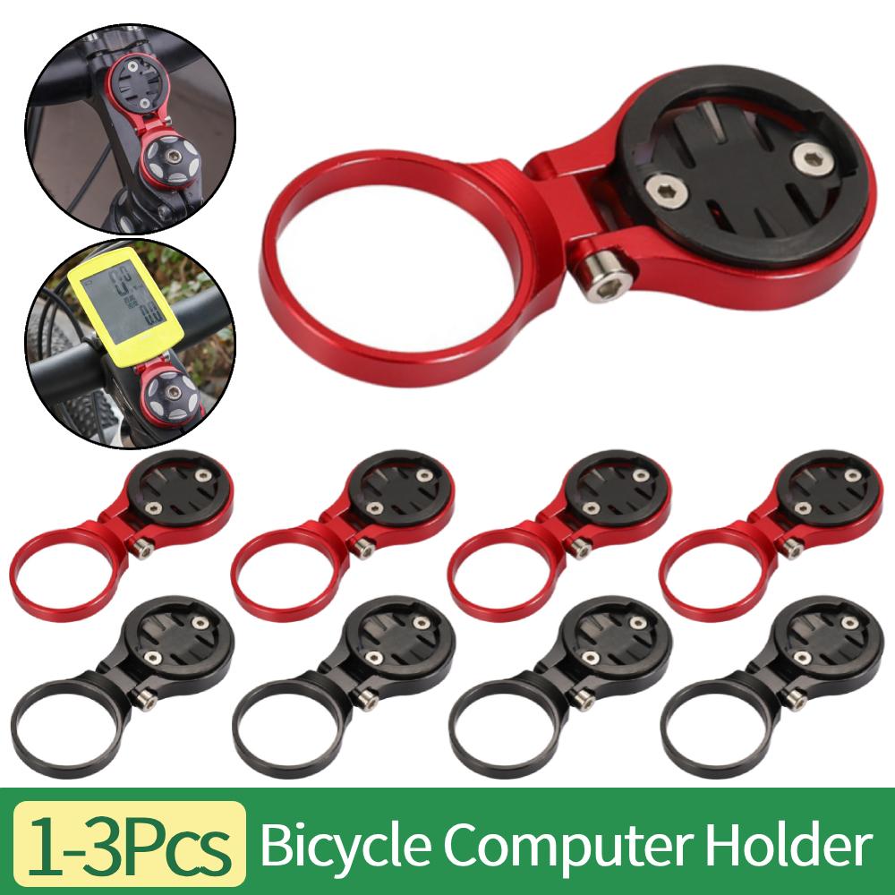 1-3 Stück Aluminiumlegierung Fahrradcomputer Stoppuhr Tachometer Vorbauhalterung Straßenfahrrad Computerhalter für Garmin Bryton Zubehör