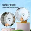 Silent Hamster Exercise Wheel: Transparent Treadmill and Stand for Boredom Relief and Fitness.