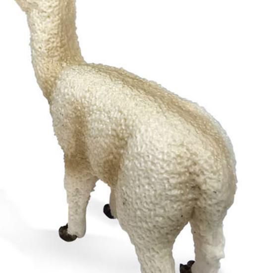Tierspielzeug, kreatives Modedesign, High-Party-Haus, simuliert, exquisite Verarbeitung, Dekoration, Tiere, Alpaka-Figur, Modell
