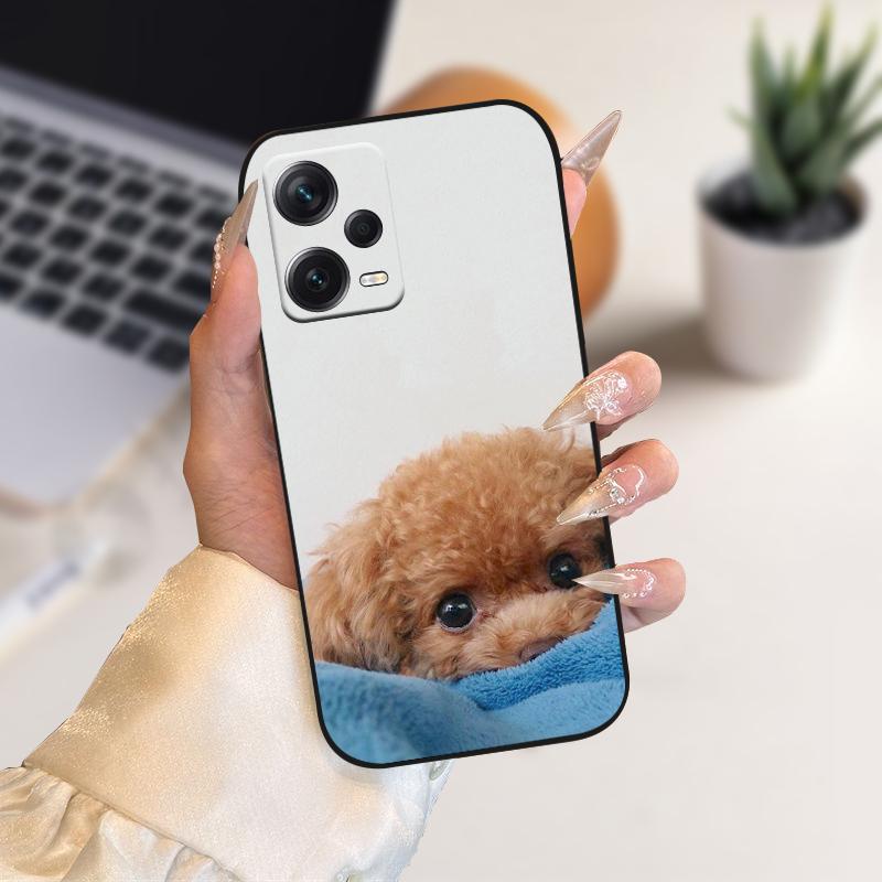Schutzhülle für Redmi Note 12 Pro 4G 5G, TPU-Silikon-Handyhülle für Redmi Note 12 Pro+, weiche Schutzhülle für Redmi Note 12 Pro Plus