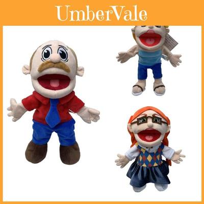 Funny Cartoon Open Mouth Boy Hand Puppet Plush Toy For Parent-child Interaction And Early Education Gift Characters)