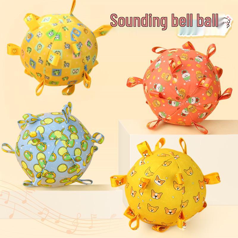 Plush Rattle Ball Toy for Dogs - Cute Sounding Toy To Relieve Puppy Boredom
