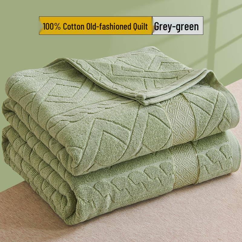 Shanghai Nostalgic Pure Cotton Sofa and Nap Blanket 150x200cm Single