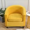 Split Soft Velvet Sofa Cover Stretch Armchair Cover Club Sofa Slipcover for Living Room Couch Covers with Seat Cushion Covers