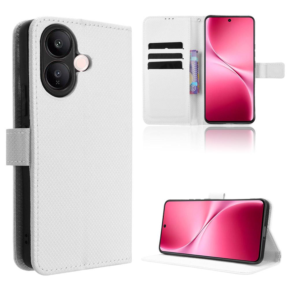 Flip Cover für Vivo V60 Lite PU-Leder Handyhülle Ganzkörperschutz [RFID-Blockierung] Schutzhüllen