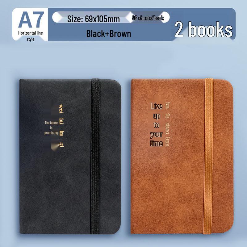 A7 Mini Pocket-Sized Notebook: Portable, Simple, and Perfect for Students