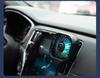 USB Electric Car Fan with Atmosphere Light - Multi-Color Vent Clip with Strong Wind
