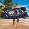 1pc Bohemian Sun&Moon Beach Towel Vintage Large Quick-drying Towel Suitable for Beach Yoga Pool Gym Towel Summer Gift for Friend