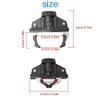 4x Car Roof Box Crab Clips Clamps Accessory Universal Fit Fits Slotted Rails
