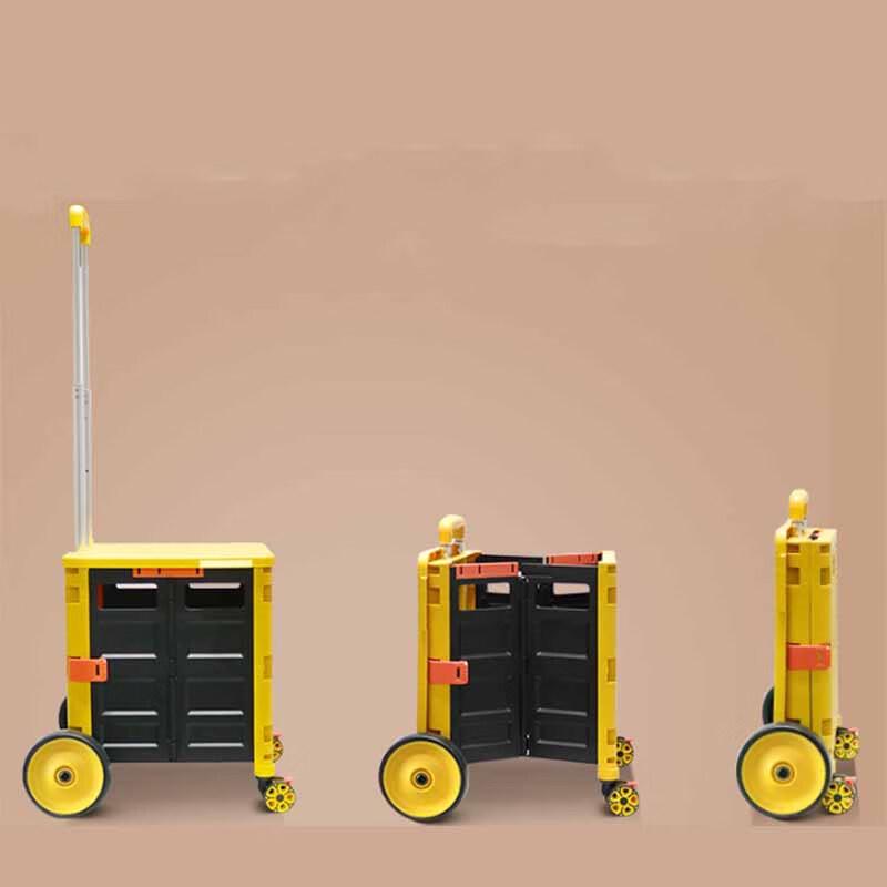 Foldable Shopping Cart with Brakes