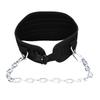 Dip Belt for Weightlifting Weighted Pull Up and Squat Belt with Ergonomic Padding and Steel Chain Weight Dipping Belt