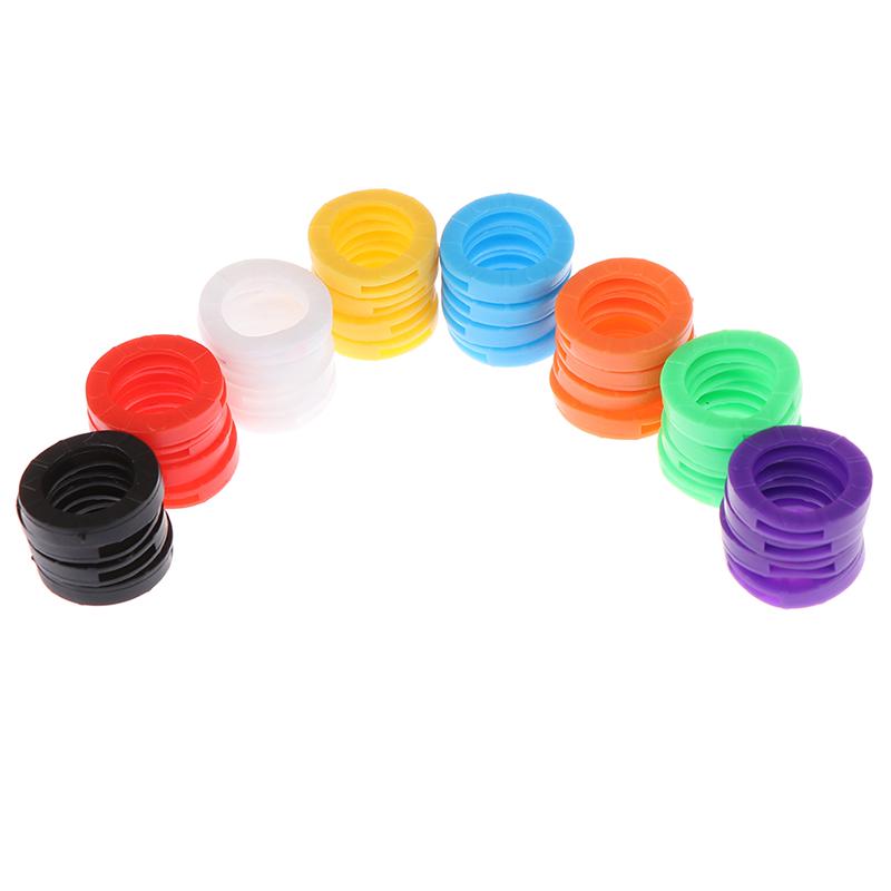 32X Bright Colors dutá silikonová krytka na klíče, která pokrývá topper dárek na klíče