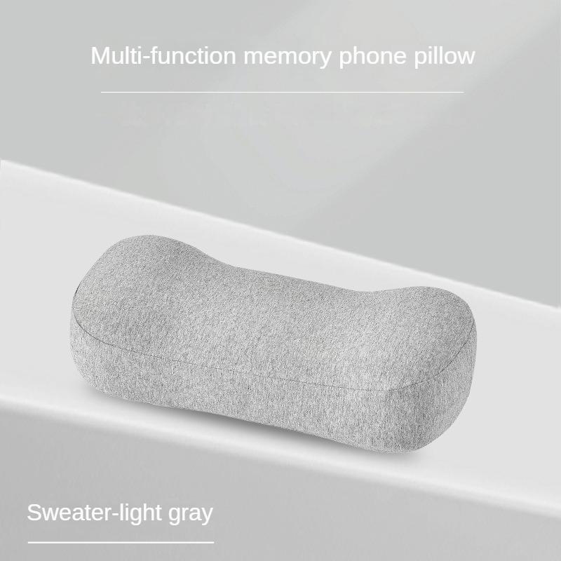 Portable Small Pillow Single Memory Foam Small Mini Office Lunch Break Nap Pillow Cervical Vertebra Travel Pillow