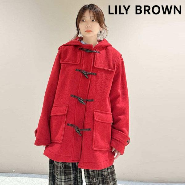 SALE40%OFF LILY BROWN Outerwear 25 Autumn/Winter Duffle Coat Long Sleeve Mid Length lwfc255042