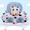 Baby Sofa Chair Cartoon Animals Baby Seat with Leg Holes Handles Non-Slip