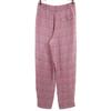 Unused Emporio Armani Check Pattern Slacks Pants 36 Reddish Women Used