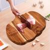 Kitchen Pumpkin Cutting Board Halloween Delicatessen Board Halloween Pumpkin Shaped Wooden Cutting Board Delicatessen Board Cutting Meat Vegetables