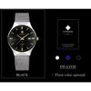 WWOOR Herren-Armbanduhr mit Mesh-Armband und Kalender, wasserdichte Uhr, minimalistisch