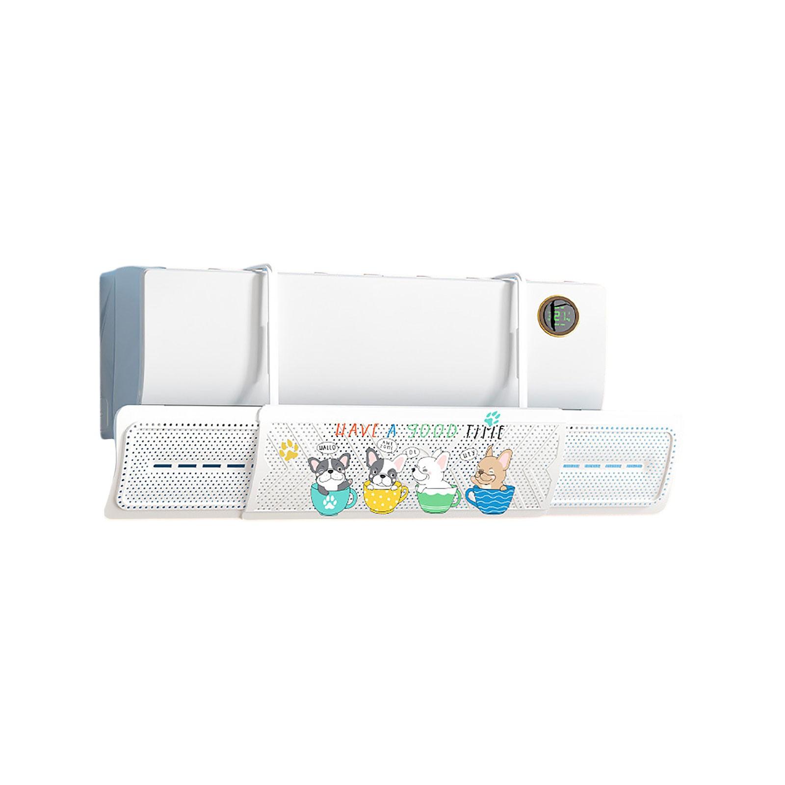 

Новый дефлектор воздуха для кондиционера, Настенный универсальный дефлектор, Ветрозащитный дефлектор от прямого обдува One Size