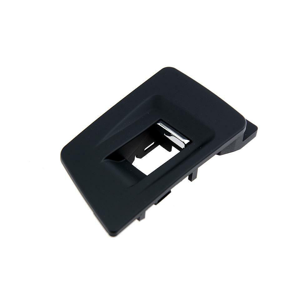 BMW 5 Series F18/F10 Rear Left Window Switch Trim, Black (Part No. 51422452409)