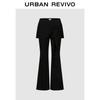 UR2025 Women's Modern Twisted Knot Flared Pants