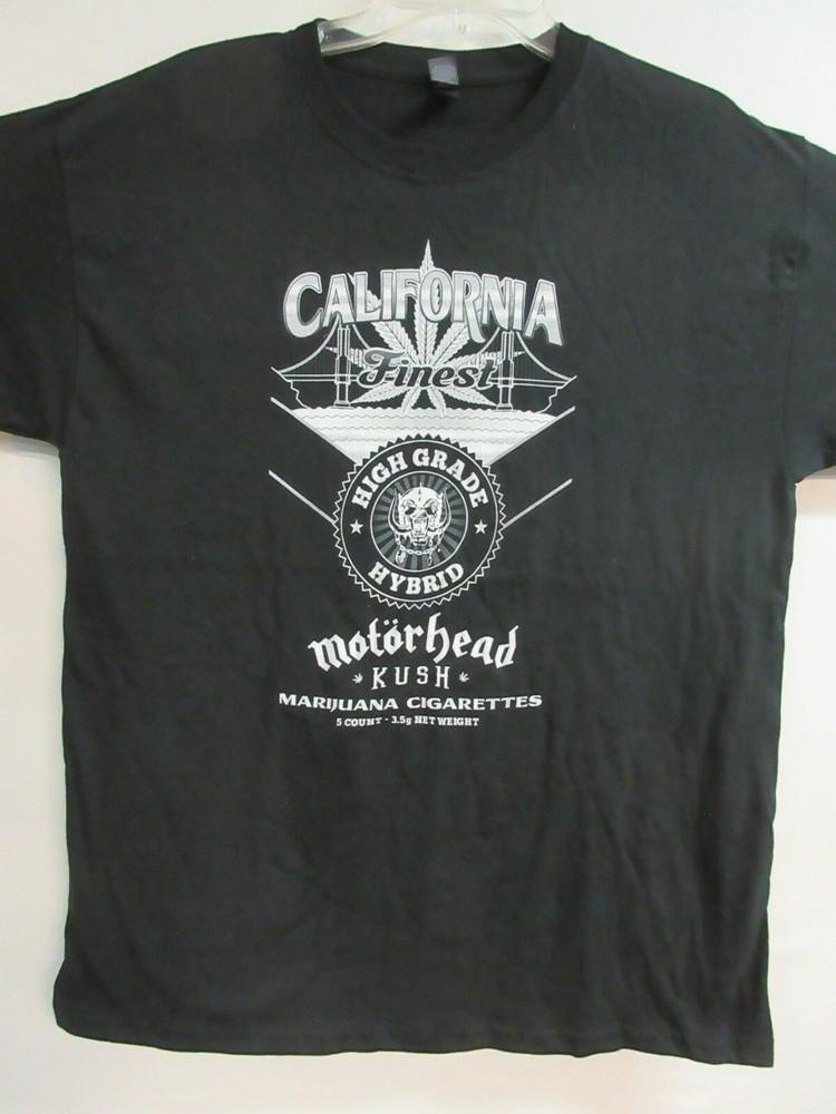 

MOTORHEAD OFFICIAL MERCH CALIFORNIA KUSH BAND CONCERT MUSIC 2XL / XXL Unisex T-Shirt XXXXL