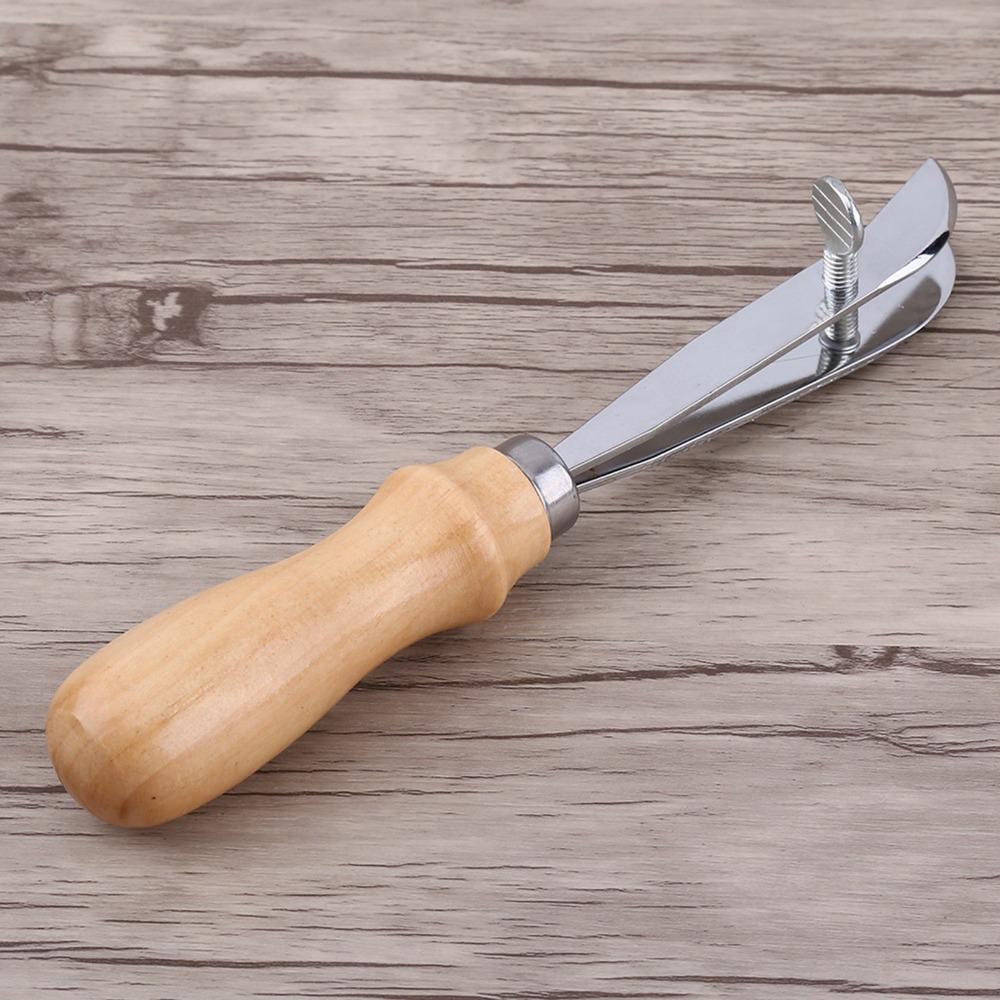Adjustable Leather Creasing Tool Outside Edge Leather Crimping Tool  DIY Leather Craft