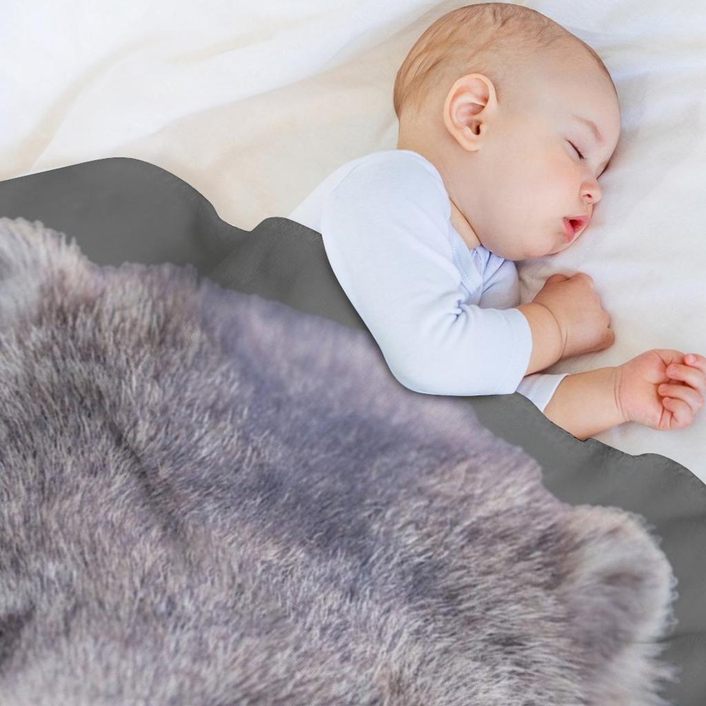 Wombat Throw Blanket Luxurious Soft Fuzzy Blanket for Sofa Bed
