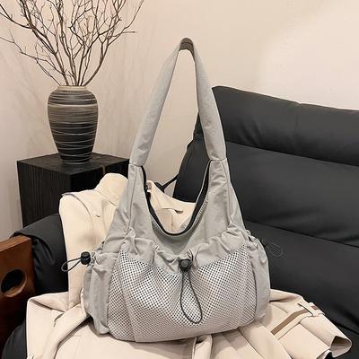 Damentasche lässige Handtasche neue Schulter-Achseltasche große Kapazität Pendler-Schulter-Tragetasche