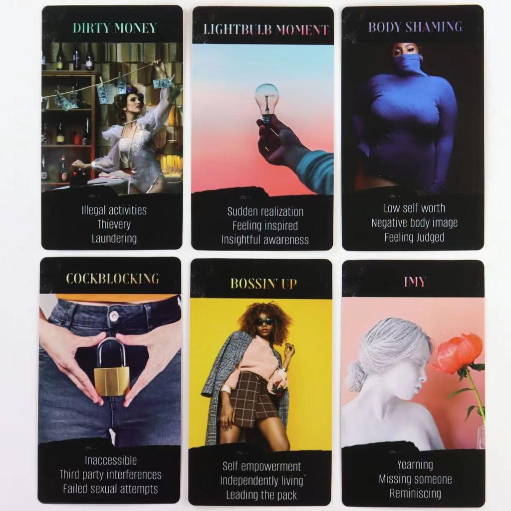 What's The Tea Situations Oracle Deck Tarot 78 Pcs Cards 10.3*6cm