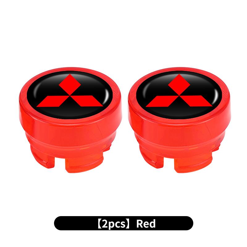For Mitsubishi 1/2PCS Car Cigarette Lighter Cover Button Protector Dust Cap Auto Accessories Lancer ASX Pajero Mirage Attrage