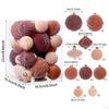 35 Pieces Charm Pendants Xmas Hanging Present Multifunctional Reusable Christmas Ornaments Balls for