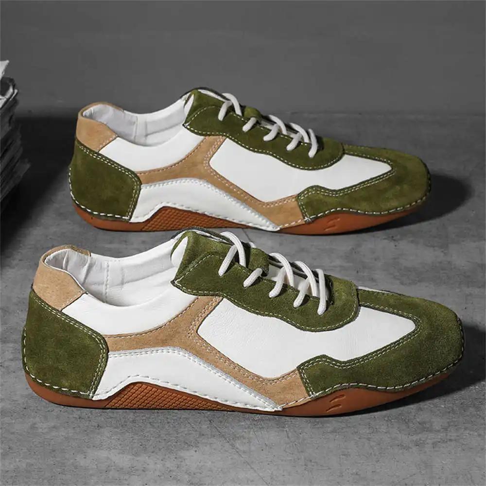 Fashion Large Dimensions Desert Color Men's Shoes Demi-season Casual Luxury Brand White Men Sneakers Sports Sapateneis Different