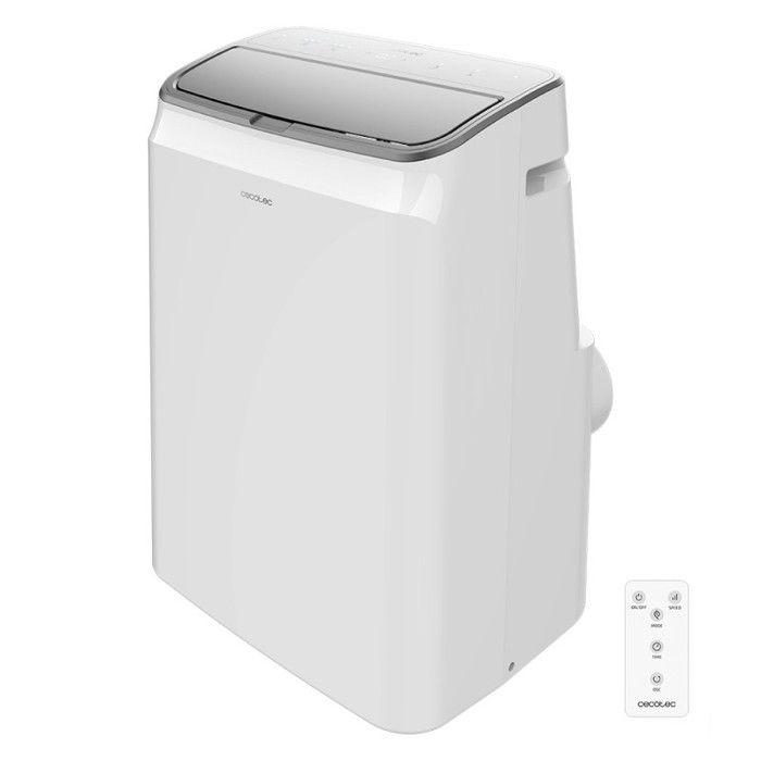 Cecotec Climatiseur Portable Force Clima 14500 Cold&Warm. Télécommande et pompe à chaleur, 14000 BTU, Affichage LED, 5 Modes, Déshum