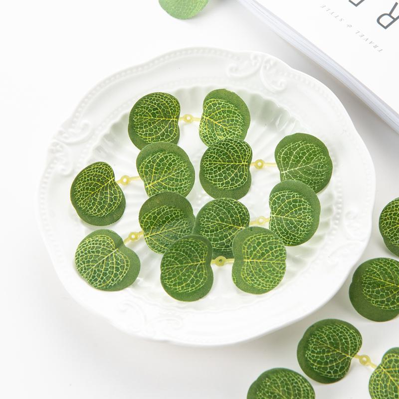 

50 шт. Искусственные растения Искусственные шелковые листья эвкалипта Рождественское украшение для дома Свадебный венок Уличный DIY Скрапбукинг Конфетная коробка