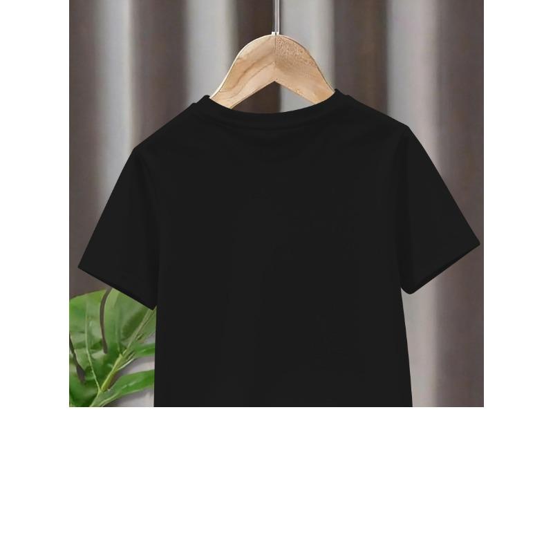 Kids Crewneck Short Sleeve T-Shirt, Summer Fruit Plant Graphic Print