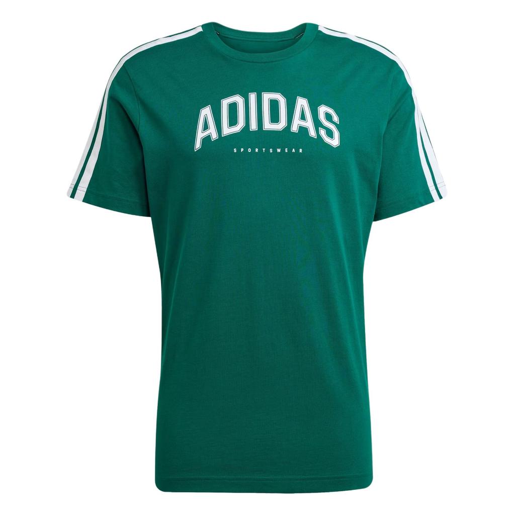 Adidas Sportswear Codes Collegiate Fashion Round Neck Pullover Short Sleeve T-Shirt Men T-Shirts JJ3869
