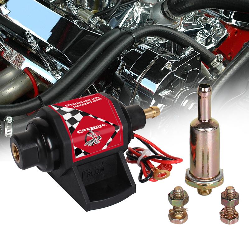 Low Pressure 2-3.5PSI Universal Micro Electric Fuel Pump 42S Polymer Fuel