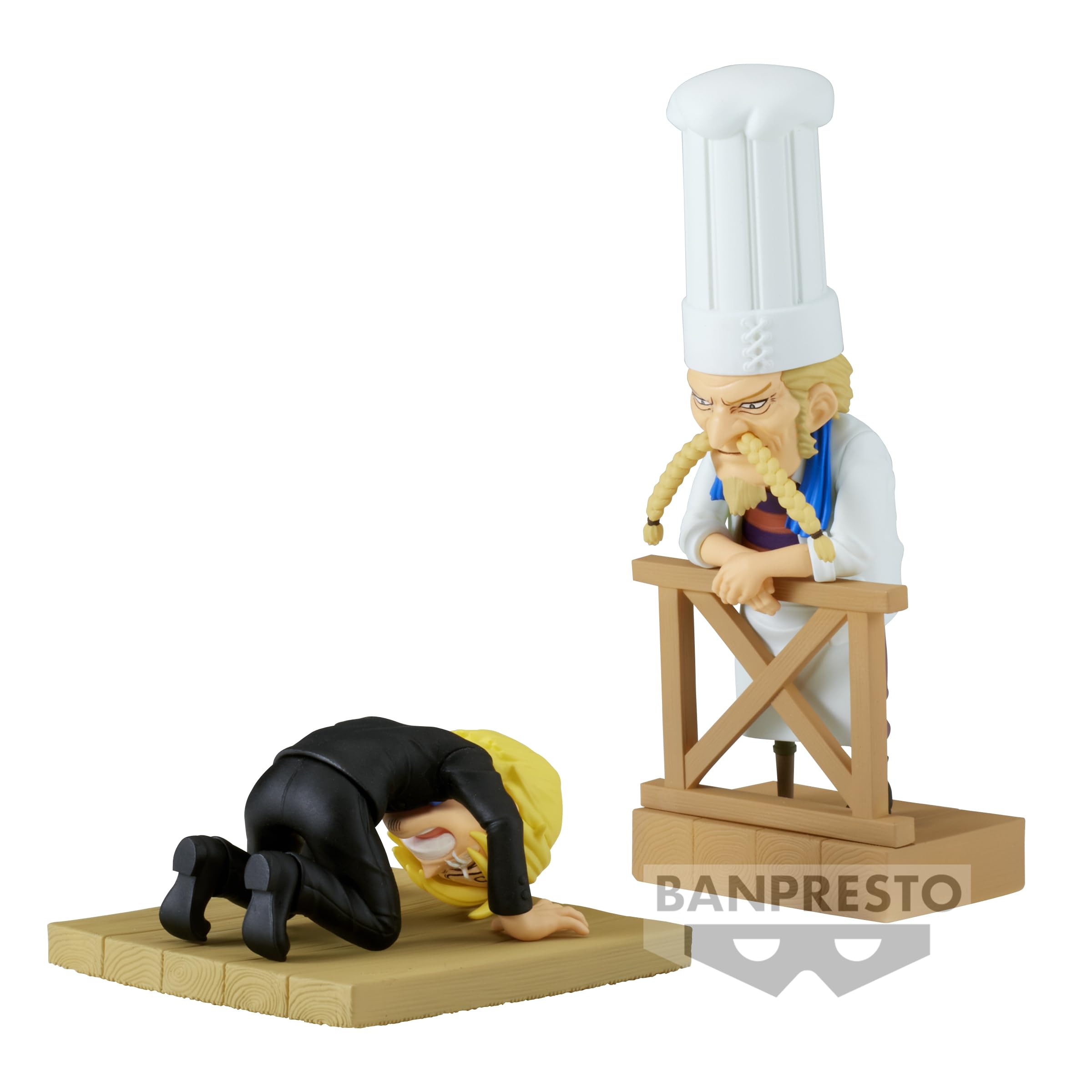 Banpresto One Piece World Collectible Figure Log Stories Sanji Zeff 2 & белый