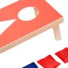 Classic Wooden Cornhole Toss Game Set for Family Fun