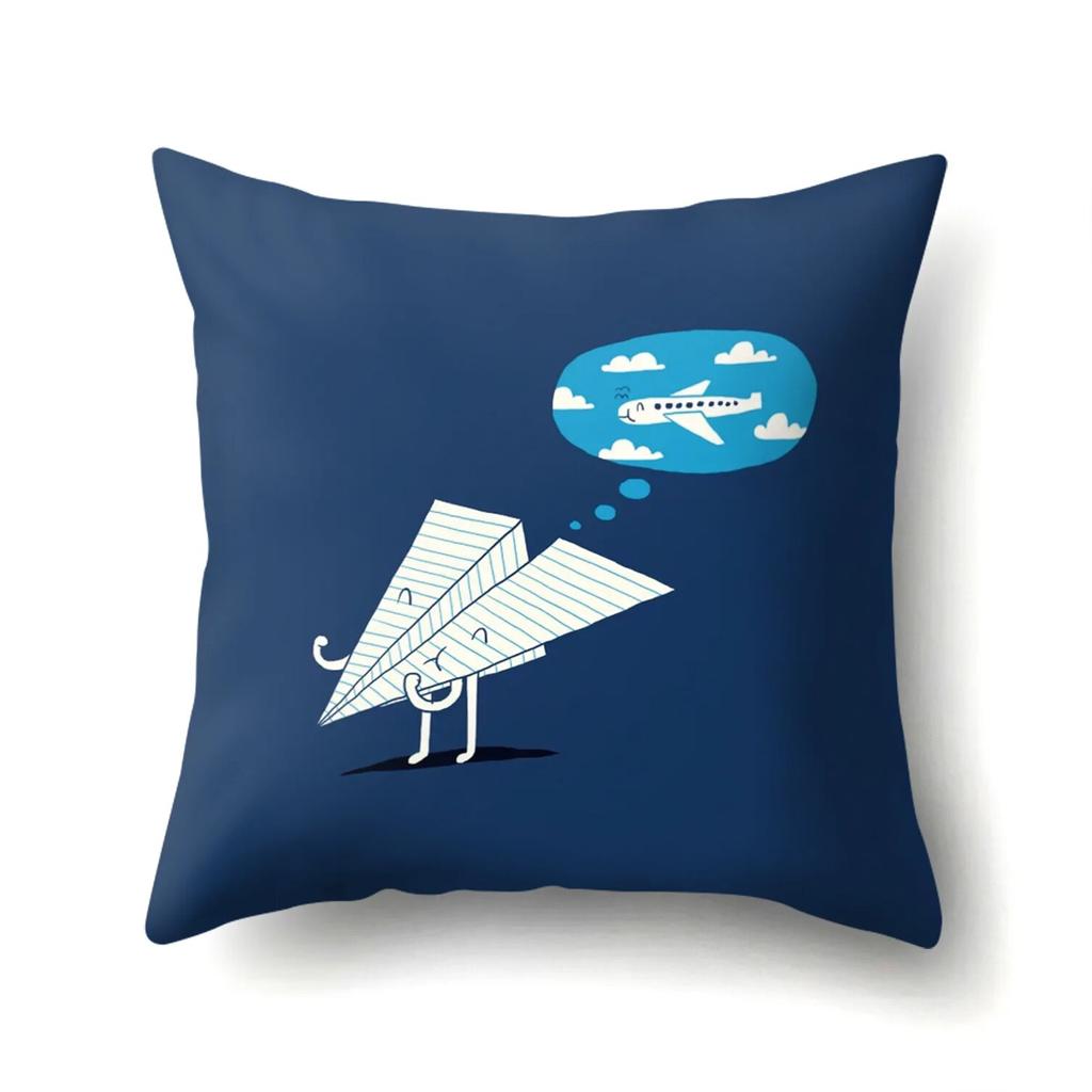 Husă de pernă cu animale cu fructe Husă de pernă pentru birou