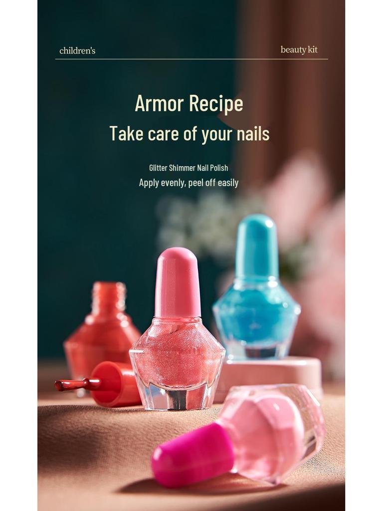 Princess Makeup Set for Kids: Girls’ Birthday Gift with Nail Polish